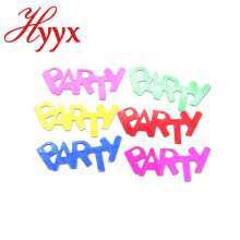 HYYX Customized Style personalized biodegradable tissue paper colorful confetti
